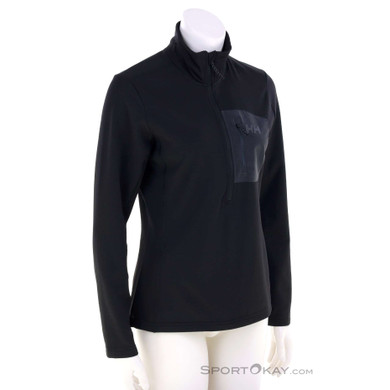 Helly Hansen Versalite 1/2 Zip Fleece Damen Sweater-Schwarz-S