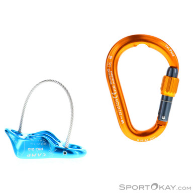 Camp Piu 2.0 Belay Kit Sicherungsgerät-Blau-One Size