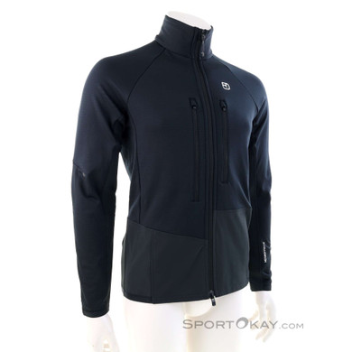 Ortovox Fleece Rib Herren Sweater-Schwarz-M