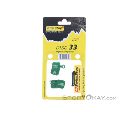 Swissstop Disc 33 Bremsbeläge-Grün-One Size