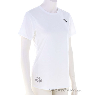 The North Face Multiple Placement Damen T-Shirt-Weiss-M