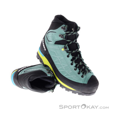 Scarpa Zodiac Tech GTX Damen Bergschuhe Gore-Tex-Türkis-39,5