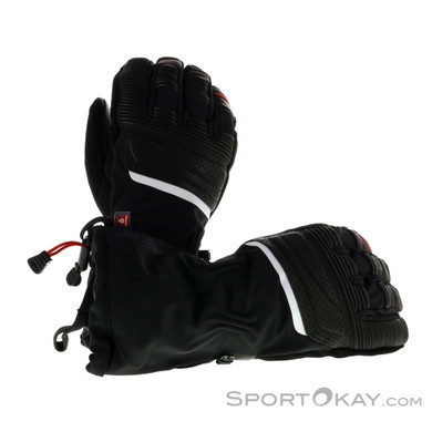 Lenz Heat Glove 6.0 Finger Cap Herren Beheizbare Handschuhe-Schwarz-XL