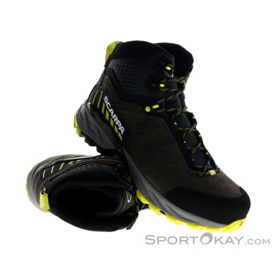 Scarpa Rush TRK GTX Herren Wanderschuhe Gore-Tex-Dunkel-Grau-43,5