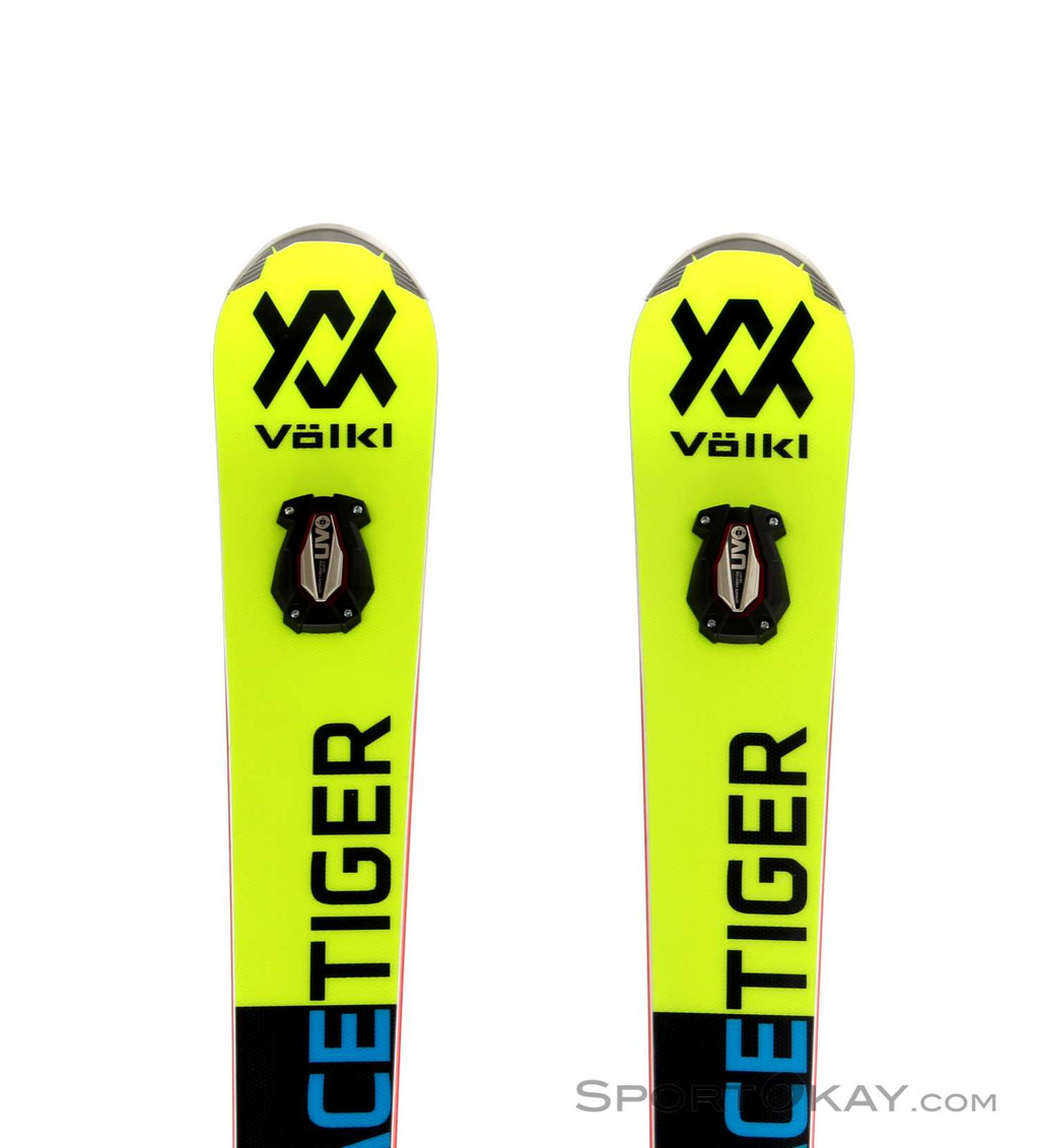 【良品】フォルクル VOLKL RACETIGER SL 160cm UVO搭載 Völkl Racetiger SL UVO + R Motion 12.0 GW Skiset 2018 - Alpin Ski