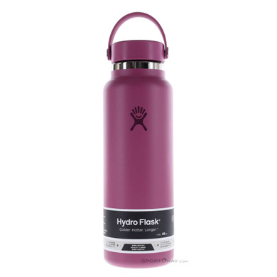 Hydro Flask 40oz Wide Mouth Flex Cap 1183ml Thermosflasche-Pink-Rosa-One Size