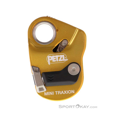 Petzl Mini Traxion Seilrolle-Orange-One Size