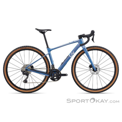 Liv Devote Advanced 2 28" 2026 Damen Gravelbike-Blau-M
