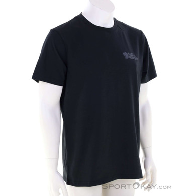 Fjällräven Heavy Classic Herren T-Shirt-Schwarz-L
