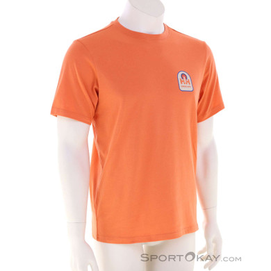 Helly Hansen Massif Graphic Herren T-Shirt-Orange-M