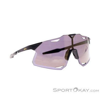 100% Hypercraft Mirror Sportbrille-Schwarz-One Size
