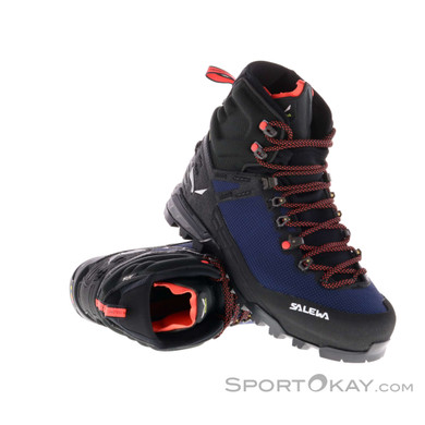 Salewa Ortles Edge Mid GTX Damen Bergschuhe Gore-Tex-Dunkel-Blau-6