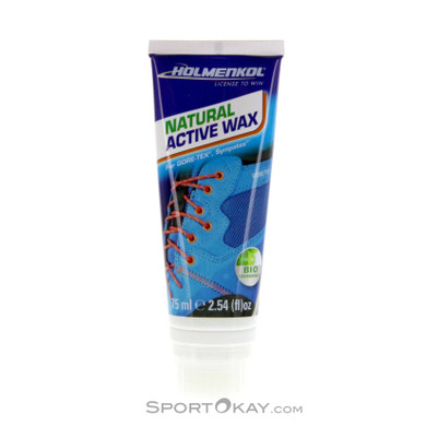 Holmenkol Natural Active Wax 75ml Schuhpflege-Blau-One Size