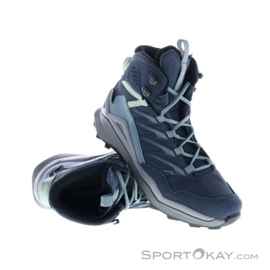 Lowa Maddox Pro GTX Mid Damen Wanderschuhe Gore-Tex-Blau-5,5