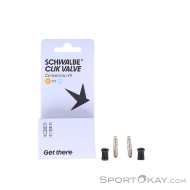 SKS Germany Clik Valve DV Conversion Kit Ventile-Silber-One Size