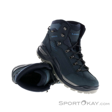 Lowa Renegade Evo GTX Mid Herren Wanderschuhe Gore-Tex-Dunkel-Blau-10