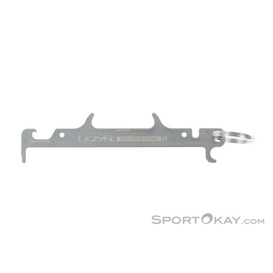 Lezyne Chain Guage Kettenlehre-Silber-One Size