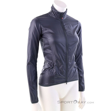 Castelli Aria Shell 2 Damen Bikejacke-Dunkel-Grau-S