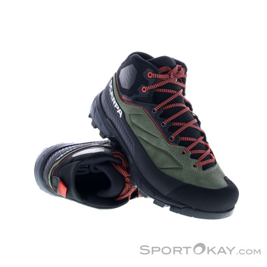 Scarpa Rapid XT Mid GTX Damen Trekkingschuhe Gore-Tex-Oliv-Dunkelgrün-39,5