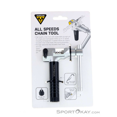 Topeak All Speeds Chain Tool Kettennieter-Schwarz-One Size