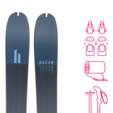 SKITOUREN HAGAN PURE 90mm bis -50% > 3er SET ab 499€ > 4er SET ab 519€