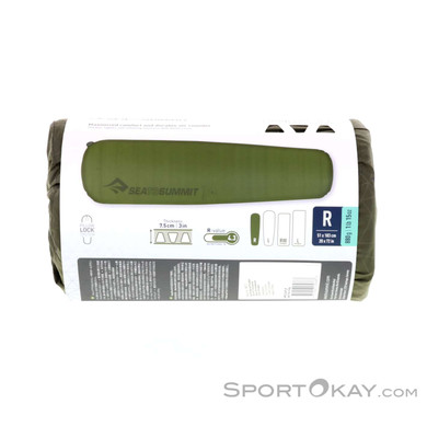 Sea to Summit Camp Plus S.I. 183x51cm Isomatte-Oliv-Dunkelgrün-Regular