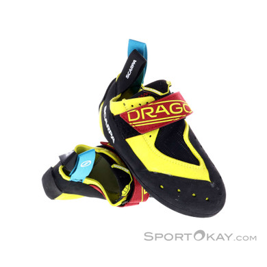 Scarpa Drago Kid Kinder Kletterschuhe-Gelb-32