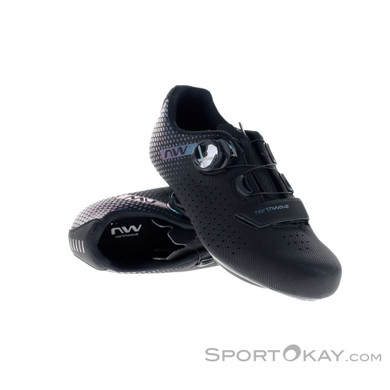 Northwave Core Plus 2 Damen Rennradschuhe-Schwarz-36