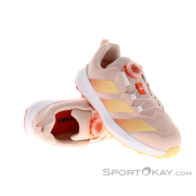 adidas Terrex Agravic Boa Kinder Traillaufschuhe-Pink-Rosa-36