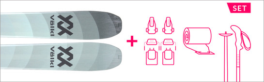 SKITOUREN VÖLKL RISE 84mm  AKTION bis -50% > 3er SET ab 499€ >  4er SET ab 519€