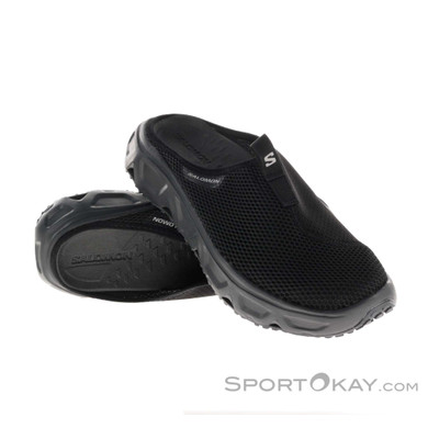Salomon Reelax Slide 6.0 Herren Sandalen-Schwarz-10