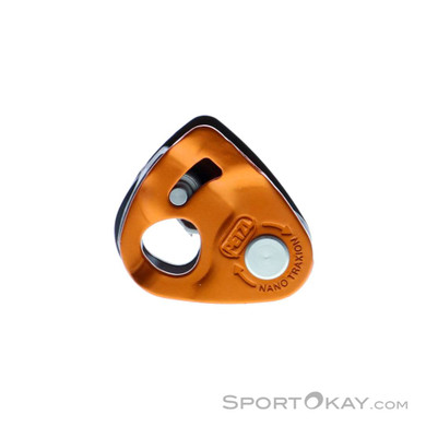 Petzl Nano Traxion Umlenkrolle-Schwarz-One Size