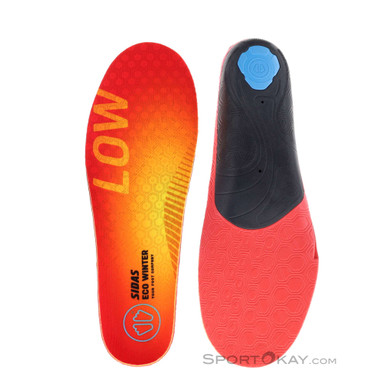 Sidas 3Feet® Eco Winter Low Einlegesohlen-Rot-S