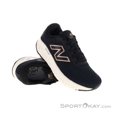 New Balance Fresh Foam Evoz v4 Damen Laufschuhe-Schwarz-8,5