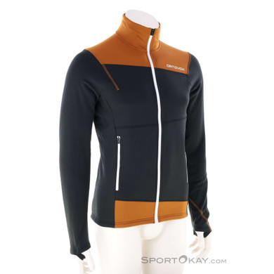 Ortovox Fleece Light Herren Fleecejacke-Schwarz-S