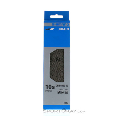 Shimano CN-E6090 10-fach 138GL E-Bike Kette-Grau-One Size