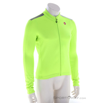 Castelli Puro 4 Herren Bikeshirt langarm-Gelb-M