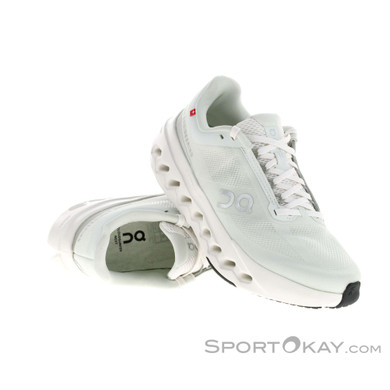 On Cloudsurfer Next Damen Laufschuhe-Grau-8,5