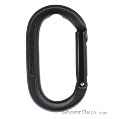 Black Diamond Oval Keylock Carabiner