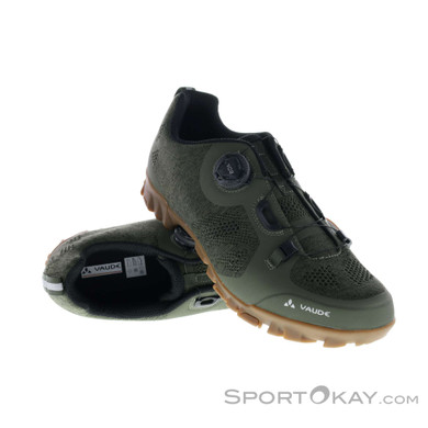 Vaude Skoj Herren Fahrradschuhe-Oliv-Dunkelgrün-44