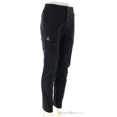 Löffler Zip-Off Trekking Tapered Herren Outdoorhose-Schwarz-50
