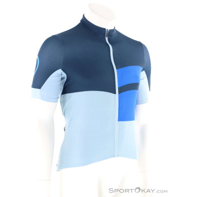 Endura FS260 Print S/S Herren Bikeshirt-Blau-L