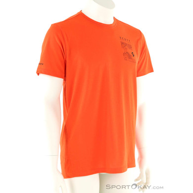 Scott Defined DRI S/S Herren T-Shirt-Rot-XL