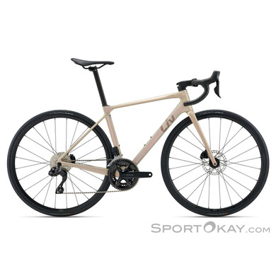 Liv Langma Advanced 1 28" 2025 Damen Rennrad-Beige-M