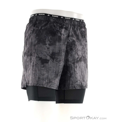 adidas adi365 Spray Dye 2in1 Herren Laufshort-Grau-L