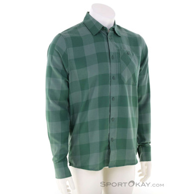 Helly Hansen Aker Flannel L/S Herren Hemd-Grün-L