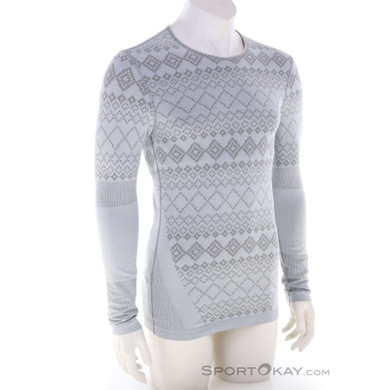 Löffler L/S Transtex Warm Retr'x Herren Shirt-Grau-50-52