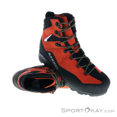 Mammut Kento Guide II High GTX Herren Bergschuhe Gore-Tex-Rot-8,5