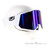 100% Snowcraft XL Hiper Skibrille-Lila-One Size