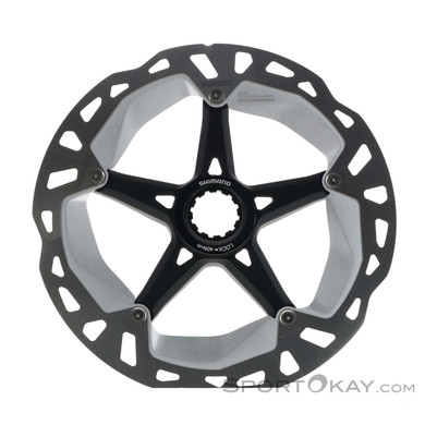 Shimano XT RT-MT800I Ice-Tech 180mm Centerlock Bremsscheibe-Silber-One Size